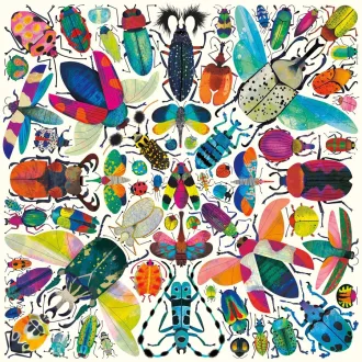 Mudpuppy - Kaleidoszkóp Bogarak 500 darabos - JátékManufaktúra