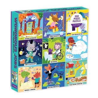 Mudpuppy - Level Up! Különleges foglalkozás puzzle, 300 db - JátékManufaktúra