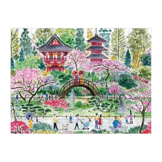 Galison - Japán teakert puzzle - 300 darabos - JátékManufaktúra