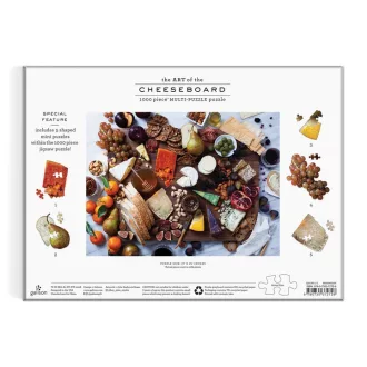 Galison - Sajtkóstoló tál - 1000 darabos puzzle - JátékManufaktúra