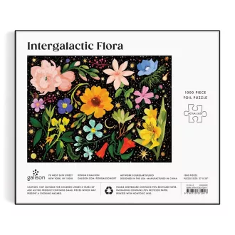 Galison - Galaxisok virágai - 1000 darabos puzzle - JátékManufaktúra