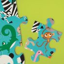 Mudpuppy - Jumbo puzzle Állatok a nagyvilágból, 25 db - JátékManufaktúra