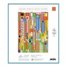Galison - Kaktuszok és formák - Fémes puzzle, 1000 darab - JátékManufaktúra