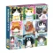 Mudpuppy - Bookish Cats 500 darabos - JátékManufaktúra