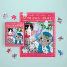 Mudpuppy - Romeow & Juliet (Bookish Cats) 100 darabos - JátékManufaktúra