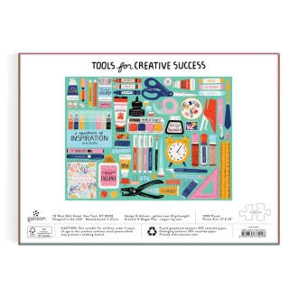 Galison - Kreatív eszközök - 1000 darabos puzzle - JátékManufaktúra