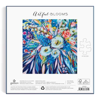 Galison - Puzzle: Művészi virágok (500 db) - JátékManufaktúra
