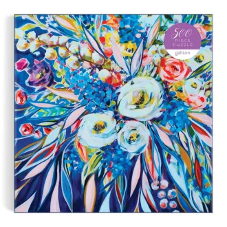 Galison - Puzzle: Művészi virágok (500 db) - JátékManufaktúra