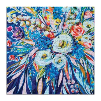 Galison - Puzzle: Művészi virágok (500 db) - JátékManufaktúra