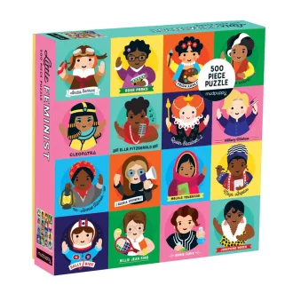 Mudpuppy - Little Feminist puzzle: Jelentős nők (500 db) - JátékManufaktúra