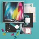 Galison - Kozmikus fények puzzle - 500 darabos - JátékManufaktúra