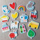 Mudpuppy - Fa mágneses készlet: Első szavaim - JátékManufaktúra