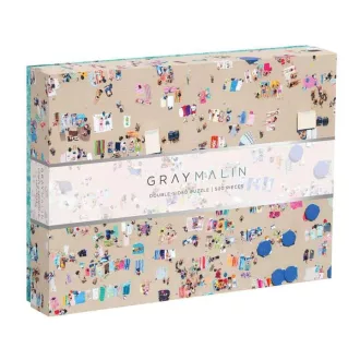 Galison - Kétoldalas puzzle: Gray Malin - Tengerpart (500 db) - JátékManufaktúra