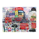 Galison - London - 1000 darabos puzzle - JátékManufaktúra
