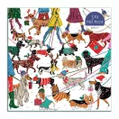 Galison - Téli kutyák puzzle - 500 darabos - JátékManufaktúra