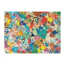 Galison - Vintage papírbabák - 1000 darabos puzzle - JátékManufaktúra