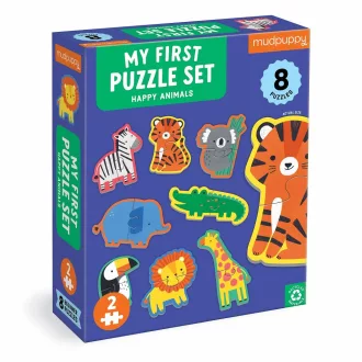 Mudpuppy - Első puzzle-m: Vidám állatkák - JátékManufaktúra