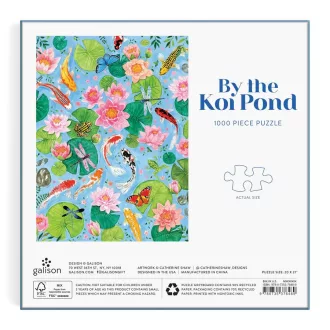 Galison - Koi pontyos kerti tó - 1000 darabos puzzle - JátékManufaktúra