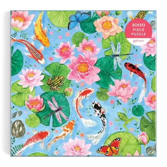 Galison - Koi pontyos kerti tó - 1000 darabos puzzle - JátékManufaktúra
