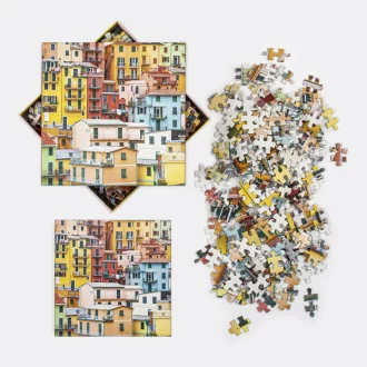 Galison - Üdvözlet Cinque Terréből puzzle - 500 darabos - JátékManufaktúra
