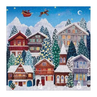 Galison - Karácsony puzzle - 500 darabos - JátékManufaktúra