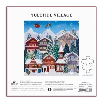 Galison - Karácsony puzzle - 500 darabos - JátékManufaktúra