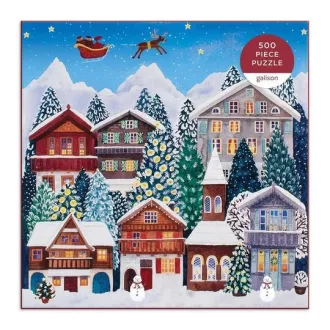 Galison - Karácsony puzzle - 500 darabos - JátékManufaktúra
