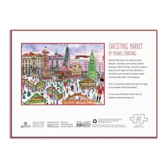 Galison - Karácsonyi vásár puzzle - 1000 darabos - JátékManufaktúra