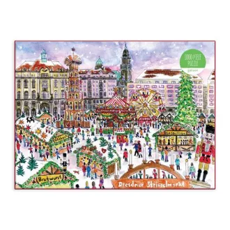 Galison - Karácsonyi vásár puzzle - 1000 darabos - JátékManufaktúra