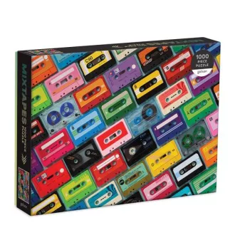 Galison - Puzzle: Mixtapes (1000 db) - JátékManufaktúra