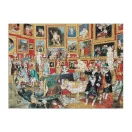 Galison - Uffizi nézőtér macskákkal - 1500 darabos puzzle - JátékManufaktúra
