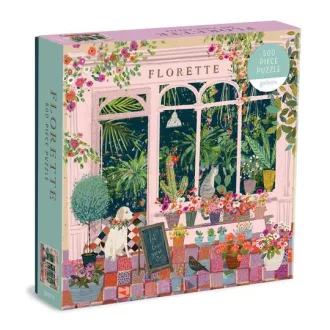 Galison - Florette puzzle - 500 darabos - JátékManufaktúra