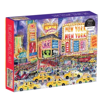 Galison - Broadway fényei - 2000 darabos puzzle - JátékManufaktúra