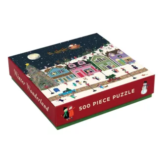 Galison - Puzzle: Téli csodavilág (500 db) - JátékManufaktúra