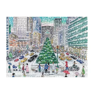 Galison - Hóesés a Park Avenue-n - Michael Storrings - 1000 darabos puzzle - JátékManufaktúra