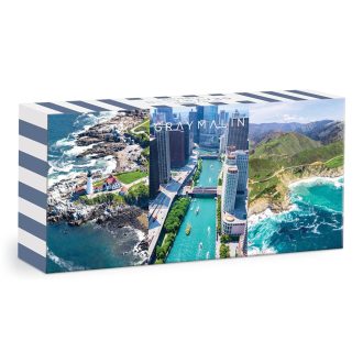 Galison - Légifelvételek az USA-ról - 3×120 darabos puzzle - JátékManufaktúra