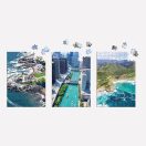 Galison - Légifelvételek az USA-ról - 3×120 darabos puzzle - JátékManufaktúra