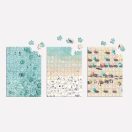 Galison - Légifelvételek a tengerpartról - 3×120 darabos puzzle - JátékManufaktúra