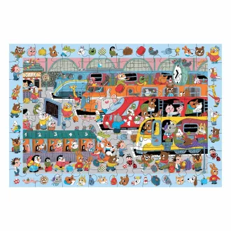 Mudpuppy - Állomás puzzle, 64 db - JátékManufaktúra