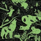 Mudpuppy - Erdei állatok - sötétben világít, 500 darabos - JátékManufaktúra