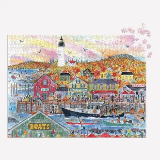 Galison - Ősz a tengerparton - 1000 darabos puzzle - JátékManufaktúra