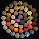 Galison - A Hold színei puzzle - 500 darabos - JátékManufaktúra