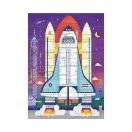 Mudpuppy - Űrrepülő puzzle, 48 db - JátékManufaktúra