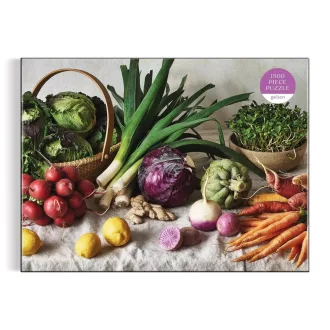 Galison - Puzzle: Greenmarket Table (1500 db) - JátékManufaktúra