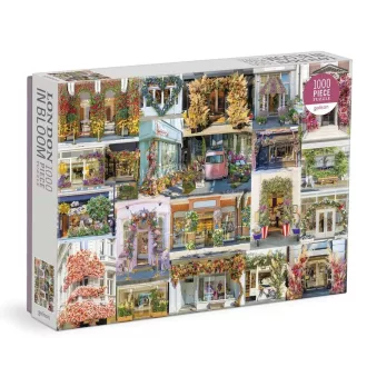 Galison - Puzzle: Virágzó London (1000 db) - JátékManufaktúra