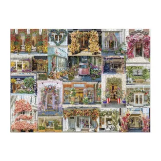 Galison - Puzzle: Virágzó London (1000 db) - JátékManufaktúra