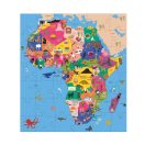 Mudpuppy - Földrajzi puzzle: Afrika térképe, 70 db - JátékManufaktúra