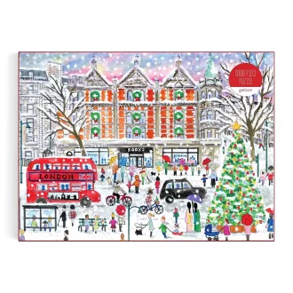 Galison - Karácsony Londonban - 1000 darabos puzzle - JátékManufaktúra