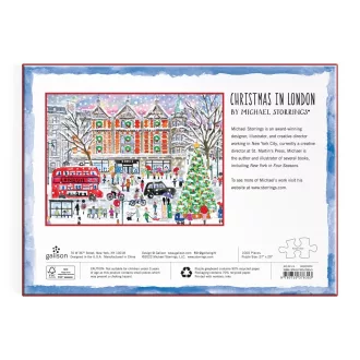 Galison - Karácsony Londonban - 1000 darabos puzzle - JátékManufaktúra