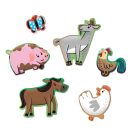 Mudpuppy - Padlópuzzle: Barátok a farmról, 25 db - JátékManufaktúra